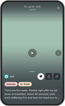 A video open in the viewer.